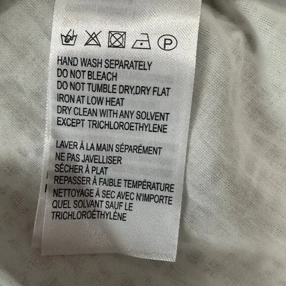 Farm Rio White Guipure Crochet Lace Midi Skirt, Coastal Bridal Boho Beachy Large - Picture 14 of 16